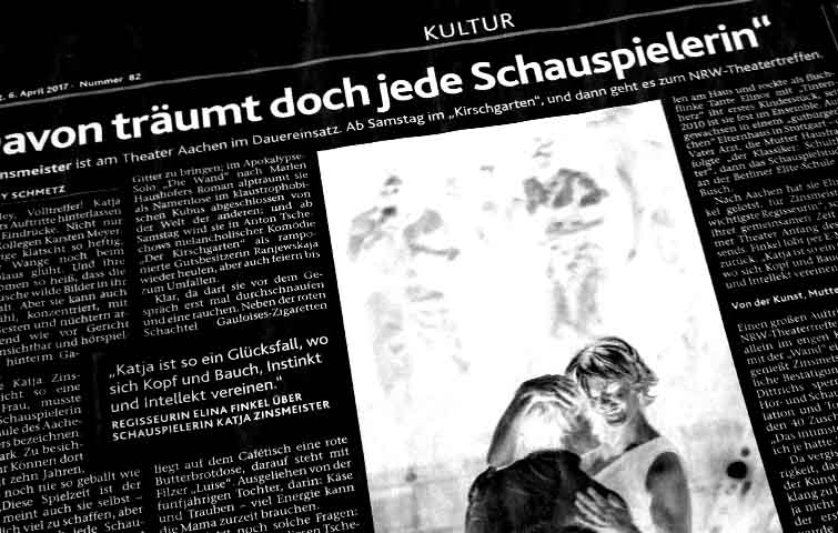jenny Schmetz, Aachener Nachrichten, Katja Zinsmeister